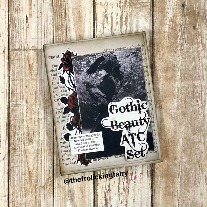 Gothic Beauties ATC Mini Album