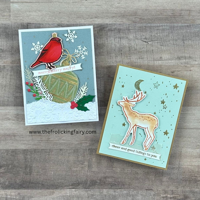 Merry and Cheer with Spellbinders by Dina Wakley