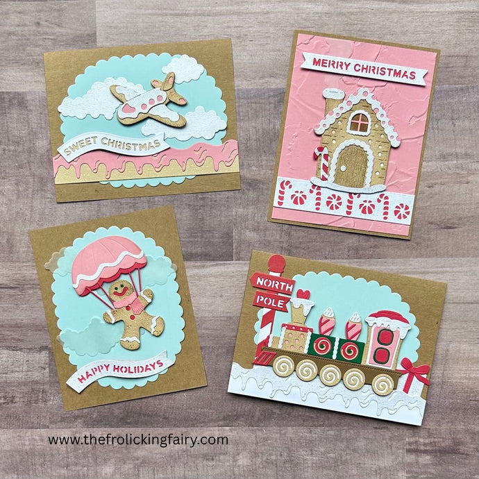 Candy Christmas with Spellbinders and Stamperia