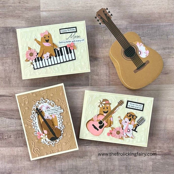 Bibi's Musical Notes with Spellbinders by Bibi Cameron