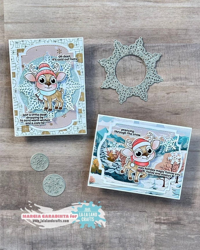 Oh Deer! STAMPtember with La-La Land Crafts