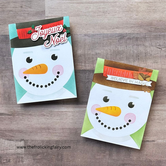 Frosty Wishes with Spellbinders October 2025 Club Stencil