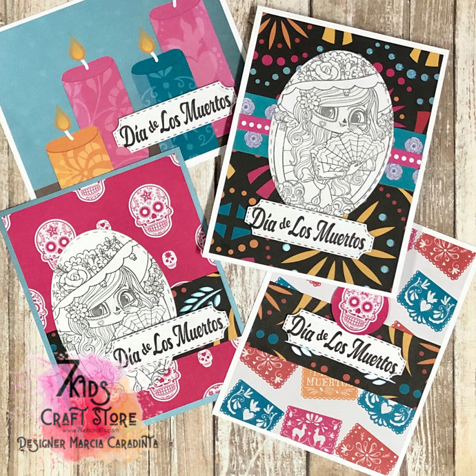 Dia de los Muertos Cards
