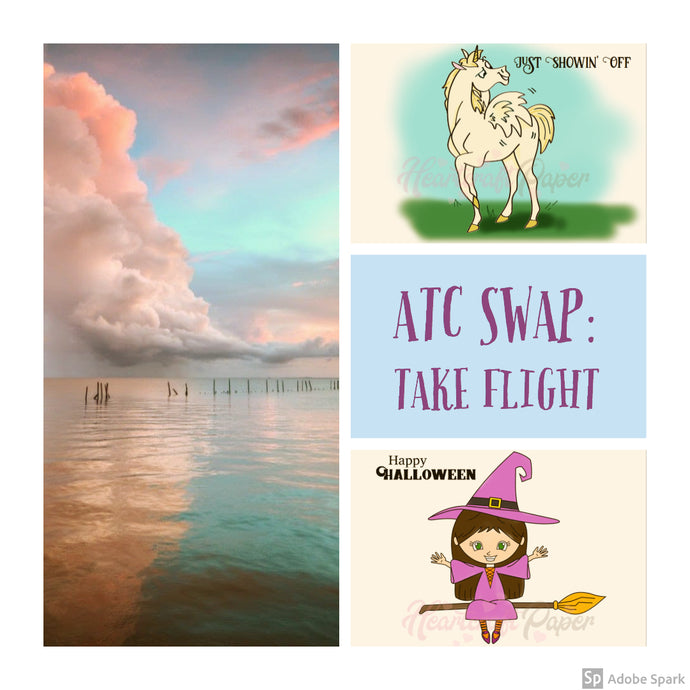 ATC Swap with HeartcraftPaper: Take Flight