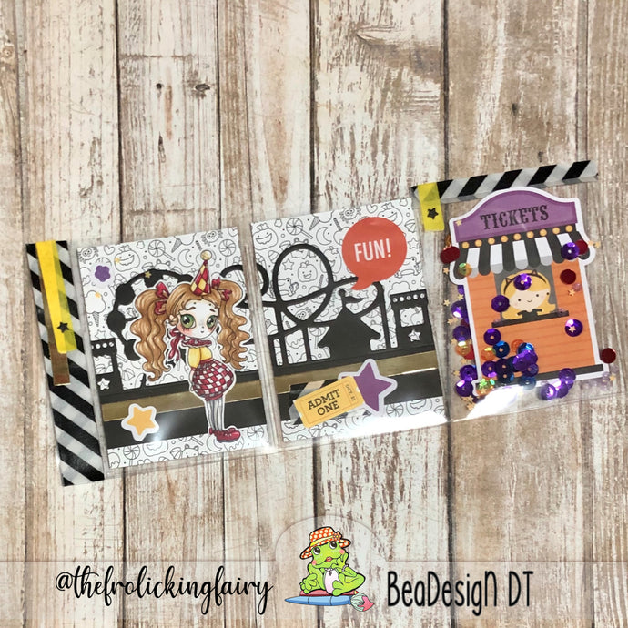 Halloween Carnival Pocket Letter