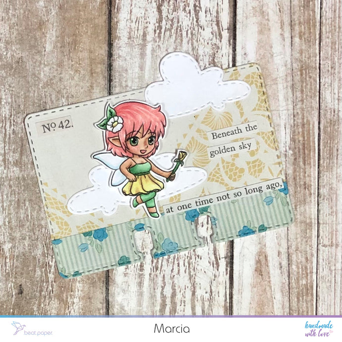 Spring Fairy Rolodex Card