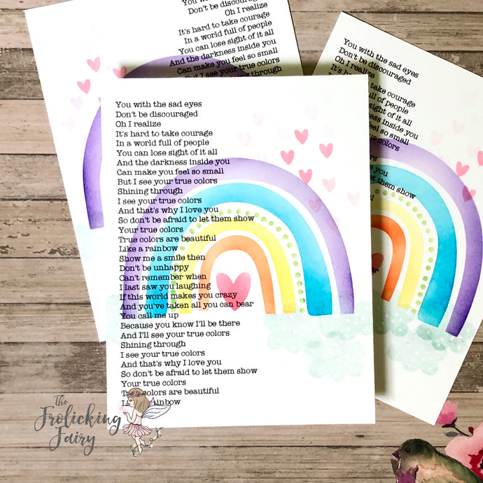 True Colors Rainbow