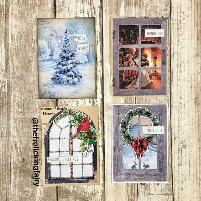 Winter Windows ATCs