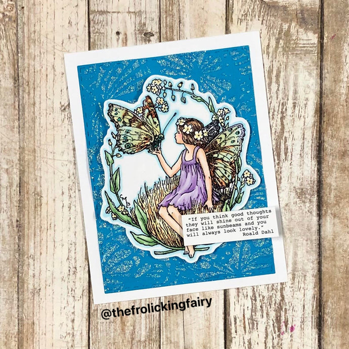Fairy with Butterfly Card
