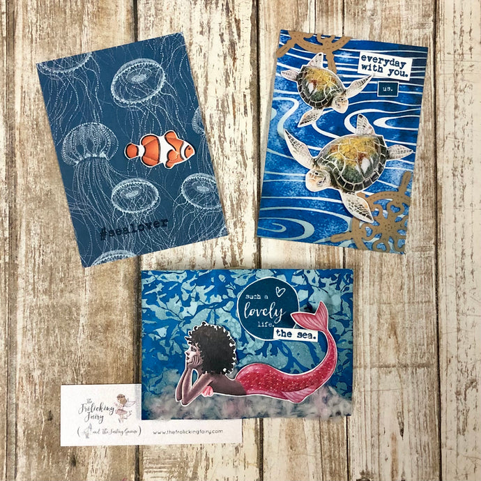Treasures Under the Sea ATCs