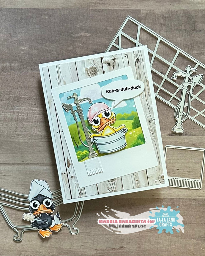 Rub-a-dub-duck with La-La Land Crafts KOTM