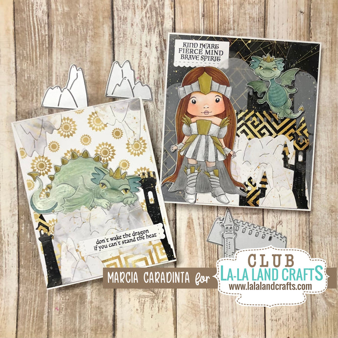 Dragon Princess January 2023 La-La Land Crafts Club Kit