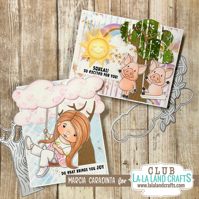 Swing into the March 2023 La-La Land Crafts Club Kit