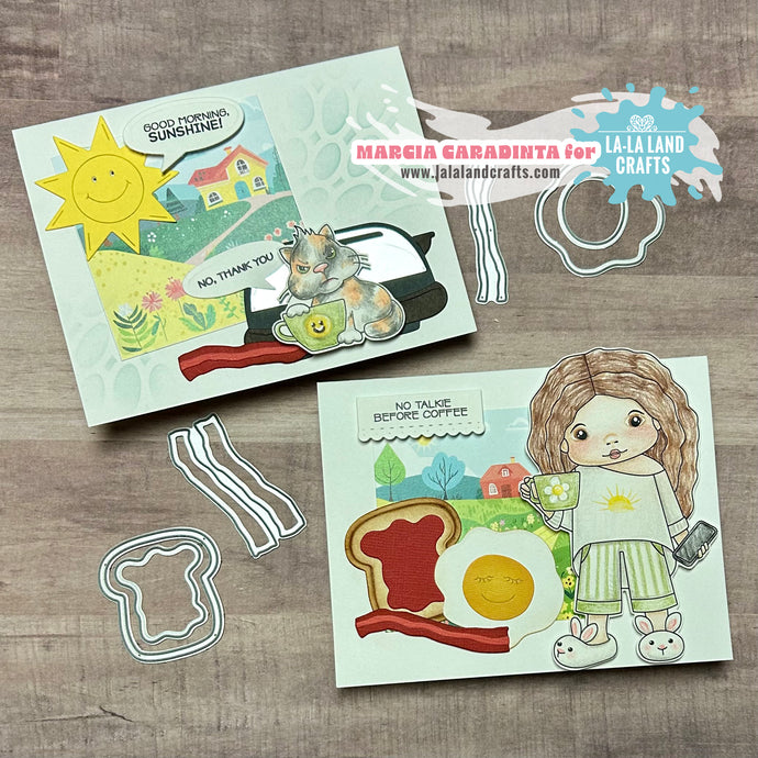 No Talkie Before Coffee with La-La Land Crafts KOTM