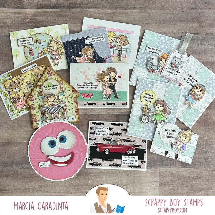 Scrappy Boy Stamps July 2024 Release