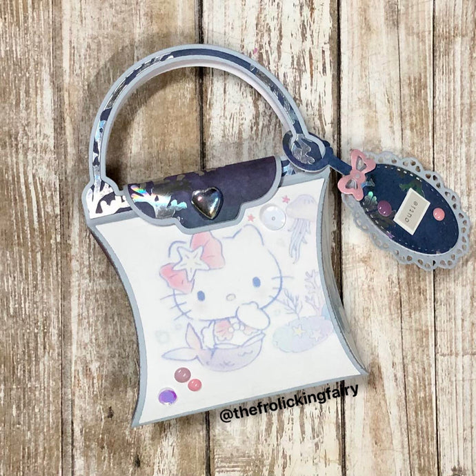 Hello (Mer)Kitty Purse Pillow Box
