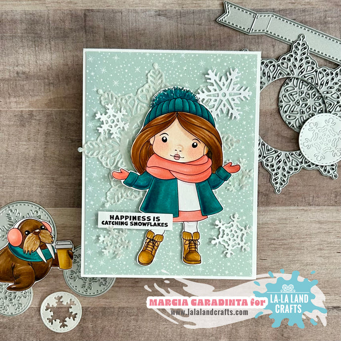 Catching Snowflakes with La-La Land Crafts KOTM