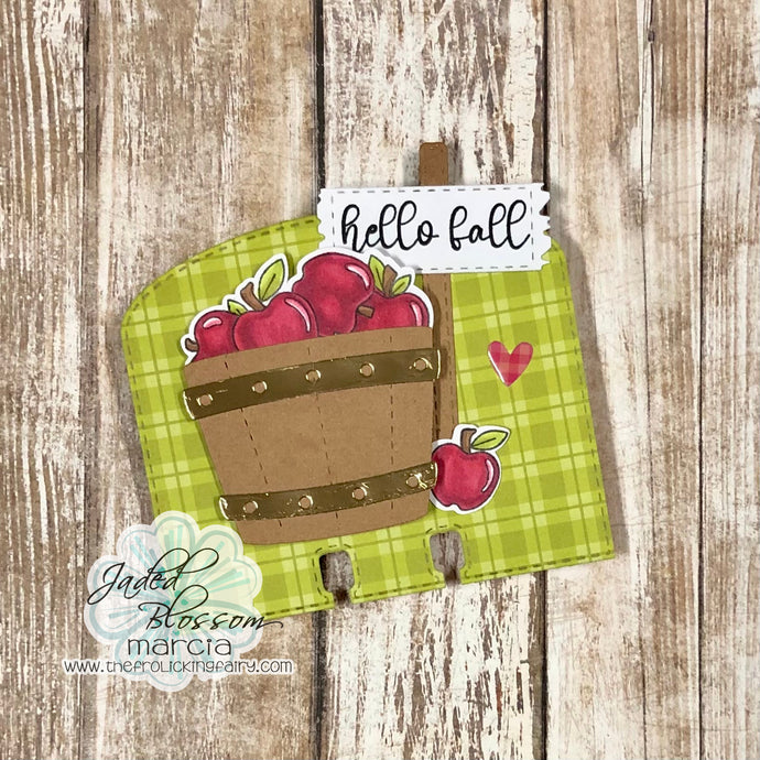 Hello Fall Rolodex Card