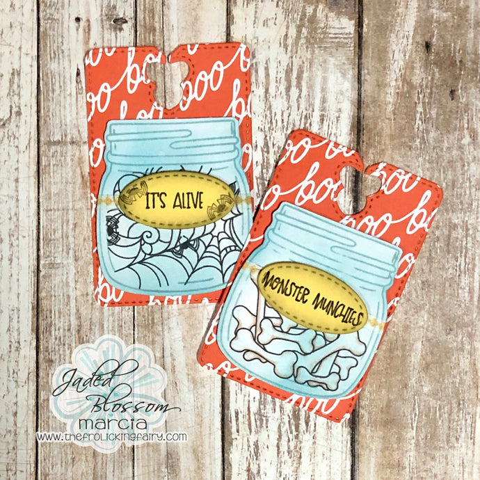 Halloween Jar Tags