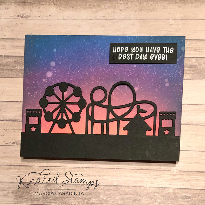 Kindred Stamps: Carnival Scene Craft Die