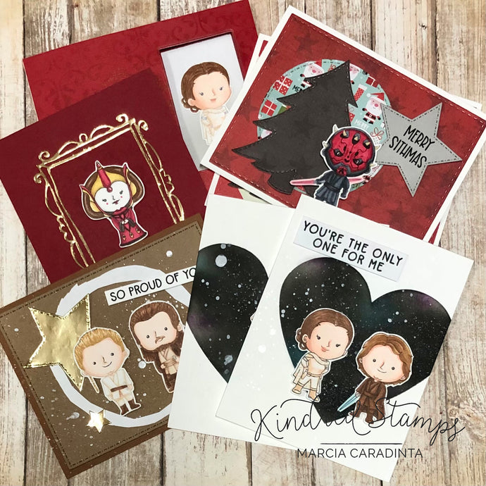 Kindred Stamps: Galactic Origins and You're A Queen