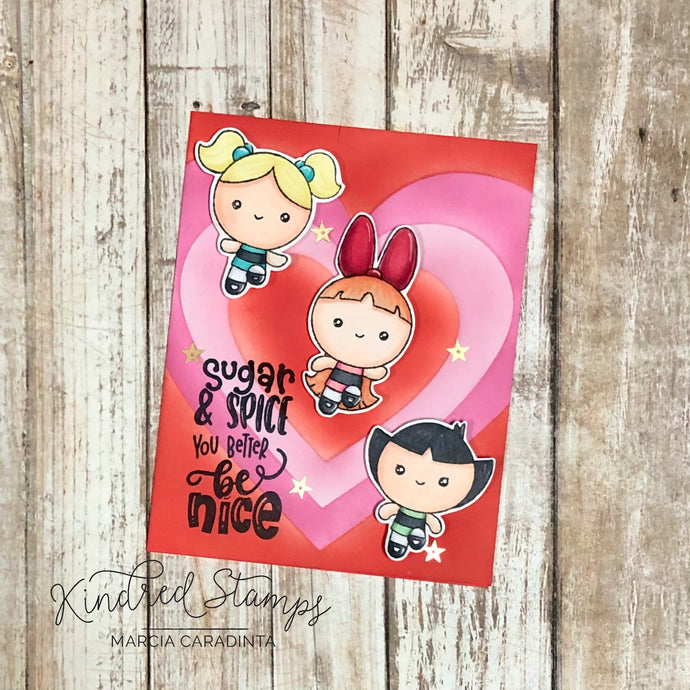 Kindred Stamps: Girl Power