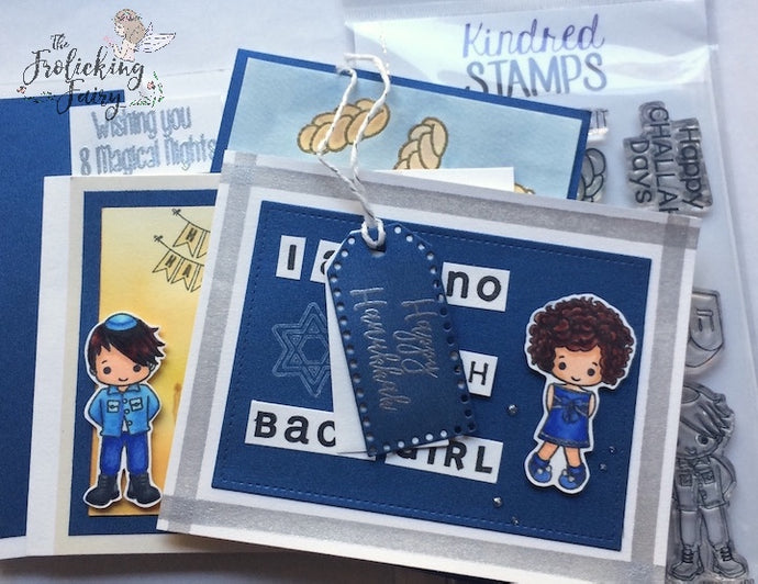 Kindred Stamps Blog Hop - Hanukkah