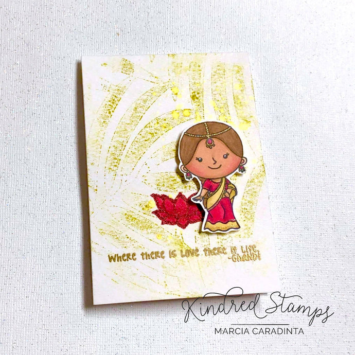 Kindred Stamps: Travel To India