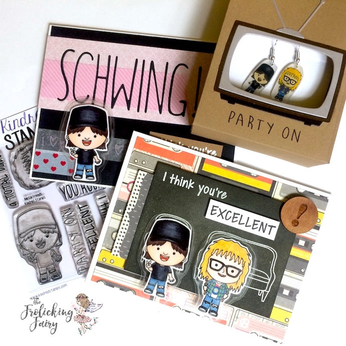 Kindred Stamps July Release: Metal Friends (WAY!)