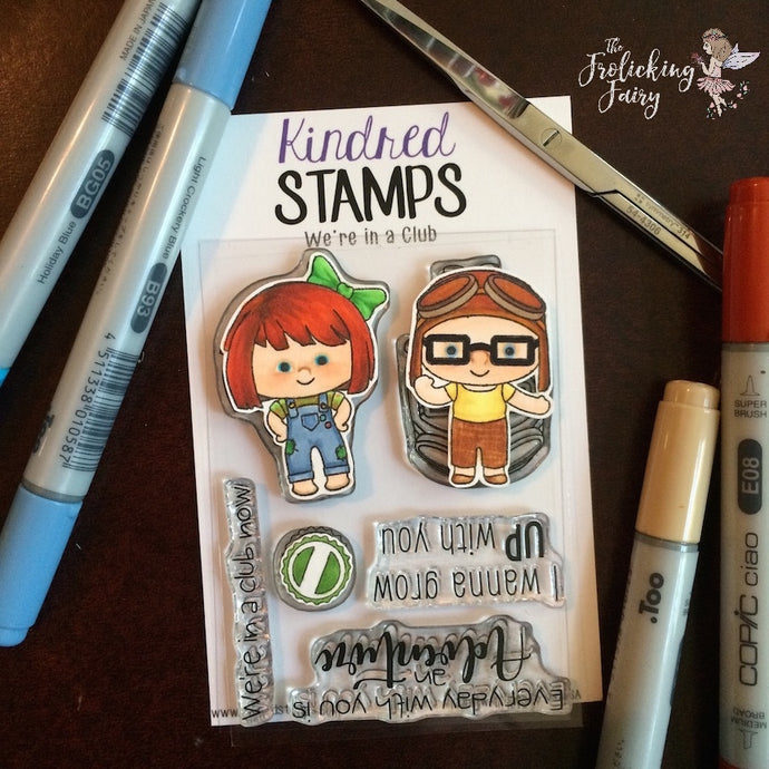 Kindred Stamps April Release - We're In a Club