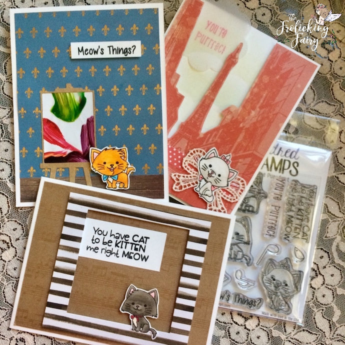 Kindred Stamps March Release - You're Purrfect