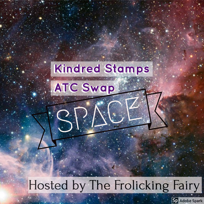 ATC Swap with Kindred Stamps: Space