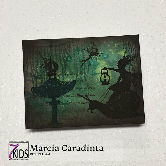 Lavinia Fairies and Gelli Printing