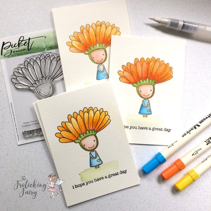 Sunshine Friends: Great Day Notecards