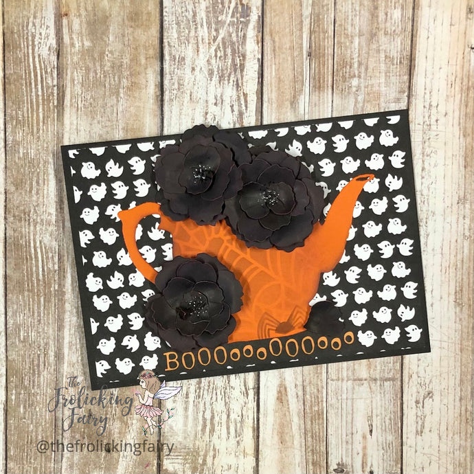 Halloween Tea Roses