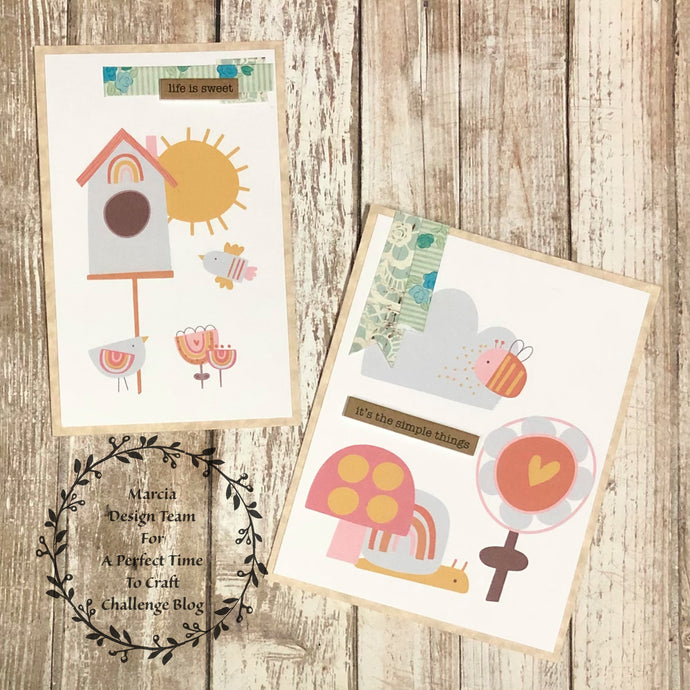 Rainbow Garden cards
