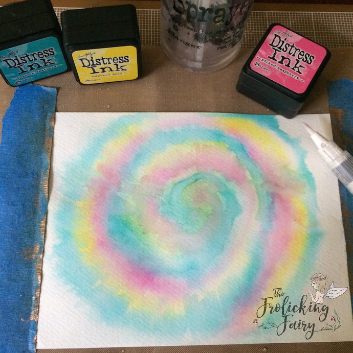 Tutorial - Tie Dyed Background