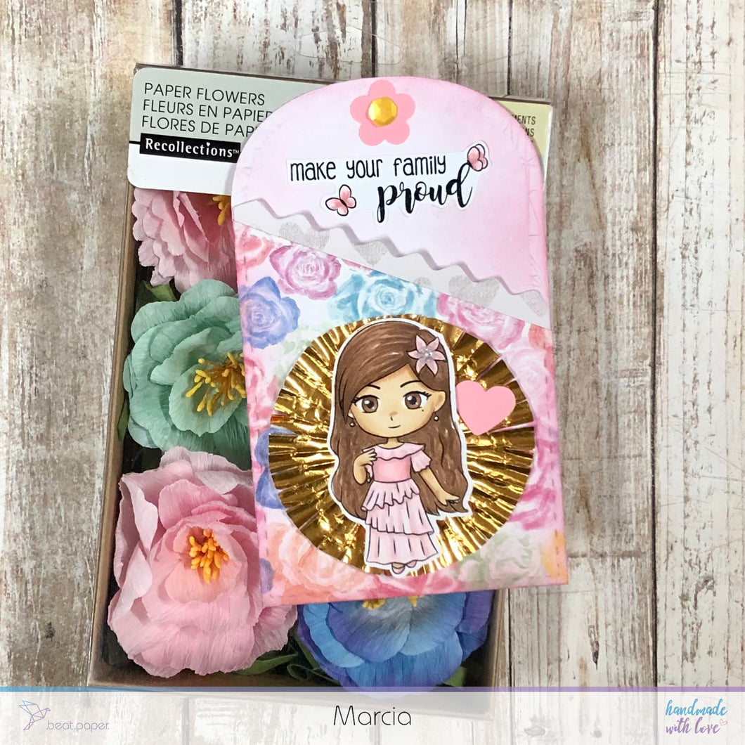 Isabela Floral Pocket Tag