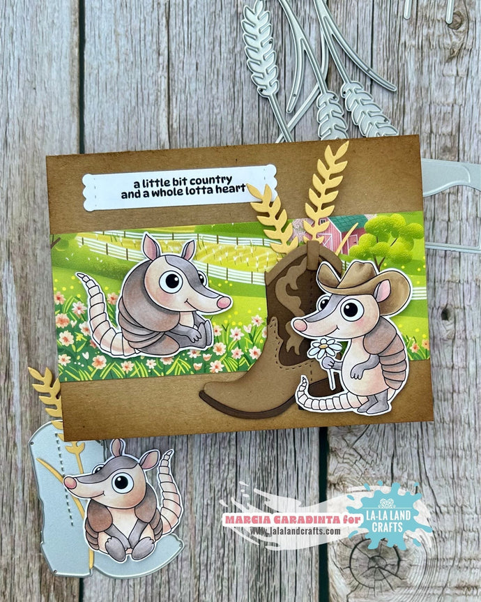 A Little Bit Country with La-La Land Crafts KOTM
