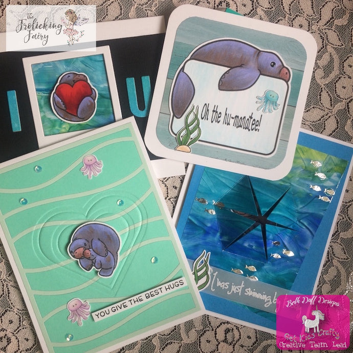 Beth Duff Designs first release with Manatees!