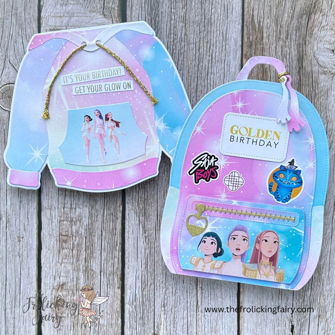 KPop Demon Hunters Inspired Birthday Cards