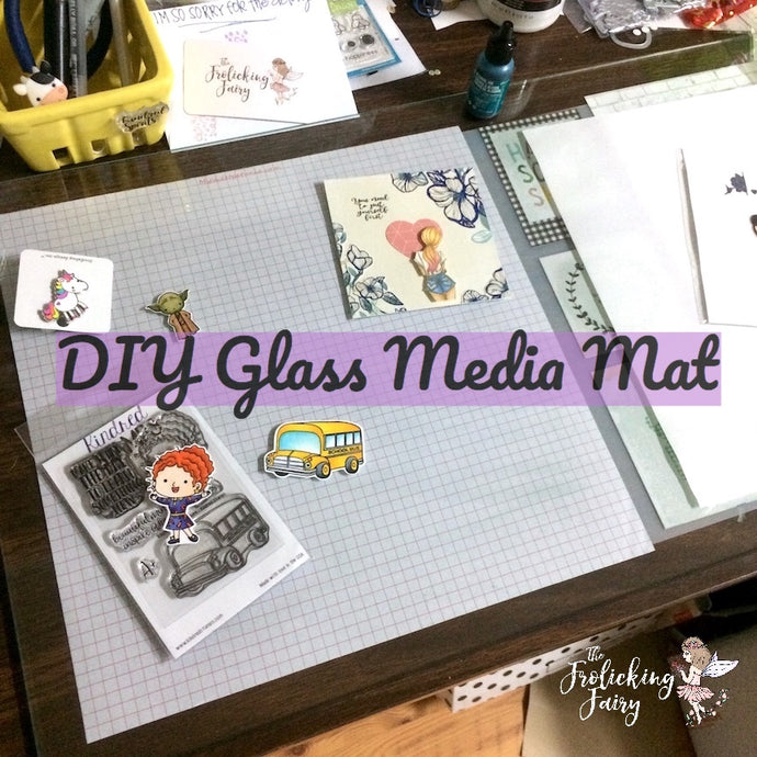 Tutorial:  DIY Glass Media Mat