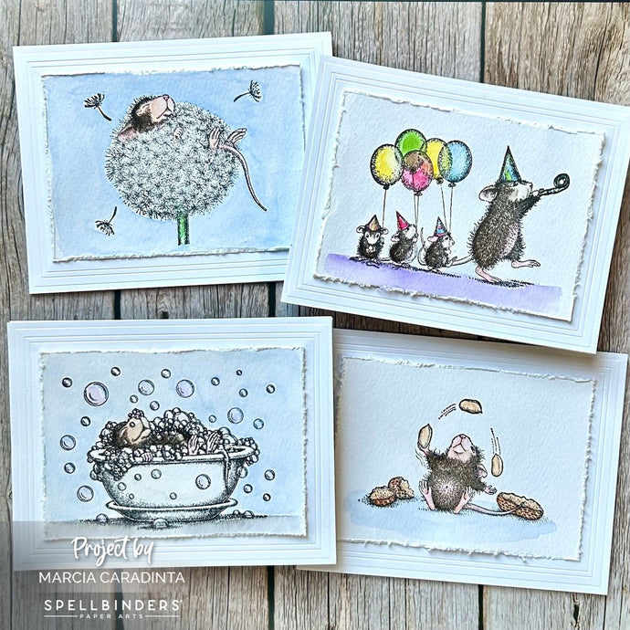 House-Mouse Party Parade with Spellbinders