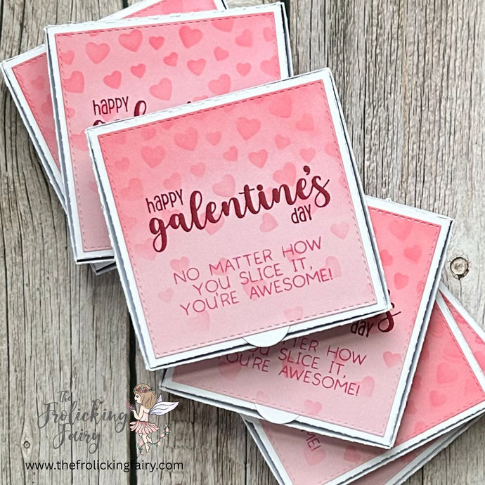 Pizza Cookies in a Pizza Box