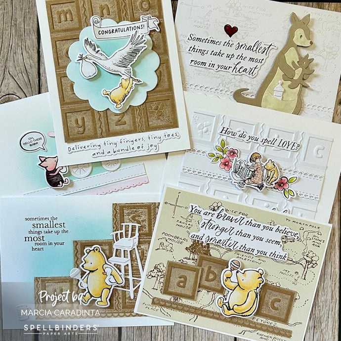Classic Pooh Baby Collection with Spellbinders