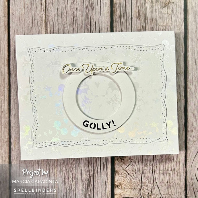 Classic Mouse Wedding with Spellbinders
