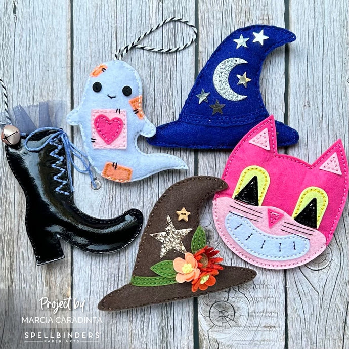 Halloween Felt Stitch & Create with Spellbinders by Nichol Spohr