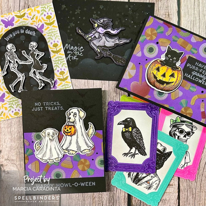 Halloween with Spellbinders by Simon Hurley and Ranger Ink
