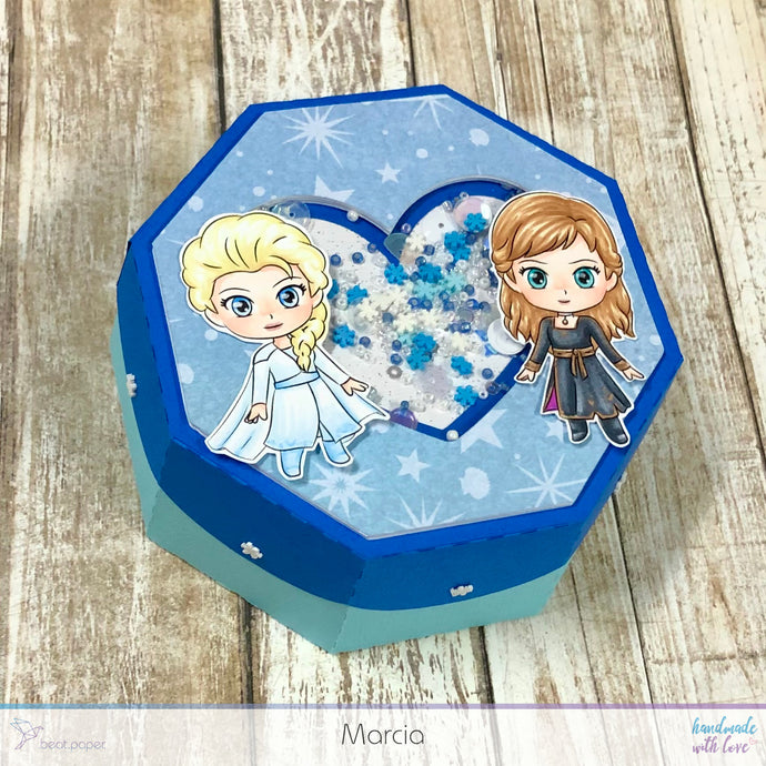 Elsa and Anna Shaker Gift Box
