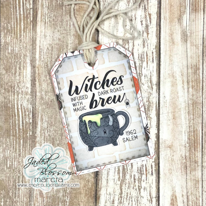 Witches Brew Luggage Tag